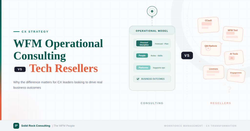 workforce management consulting vs tech resellers